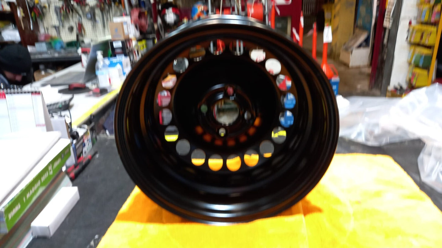 CERCHIO IN FERRO FIAT GRANDEPUNTO,PUNTO 2012 ,PUNTO EVO CERCHIO 15'' FORI 4X100