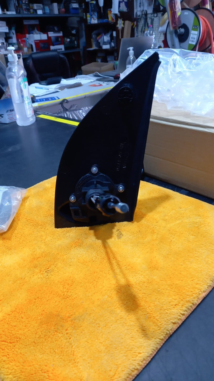 SPECCHIO RETROVISORE DX DESTRO MECCANICO NERO FIAT PANDA DAL 2003 AL 2009