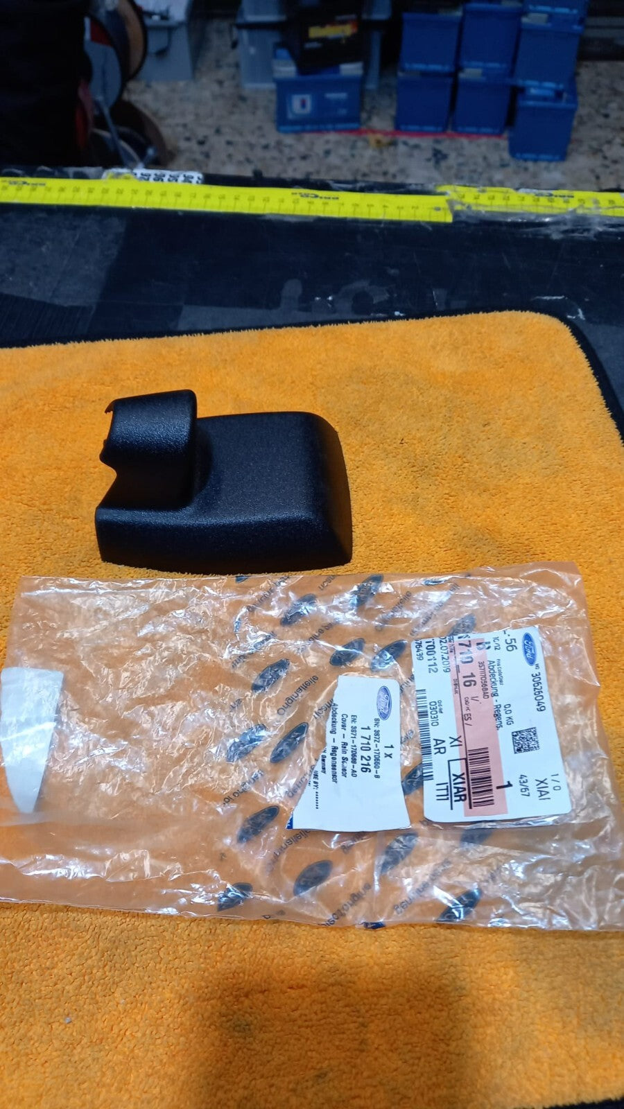 1710216 COPERCHIO SENSORE PIOGGIA INFERIOR ORIGINALE FORD MONDEO MK3 2003-2007