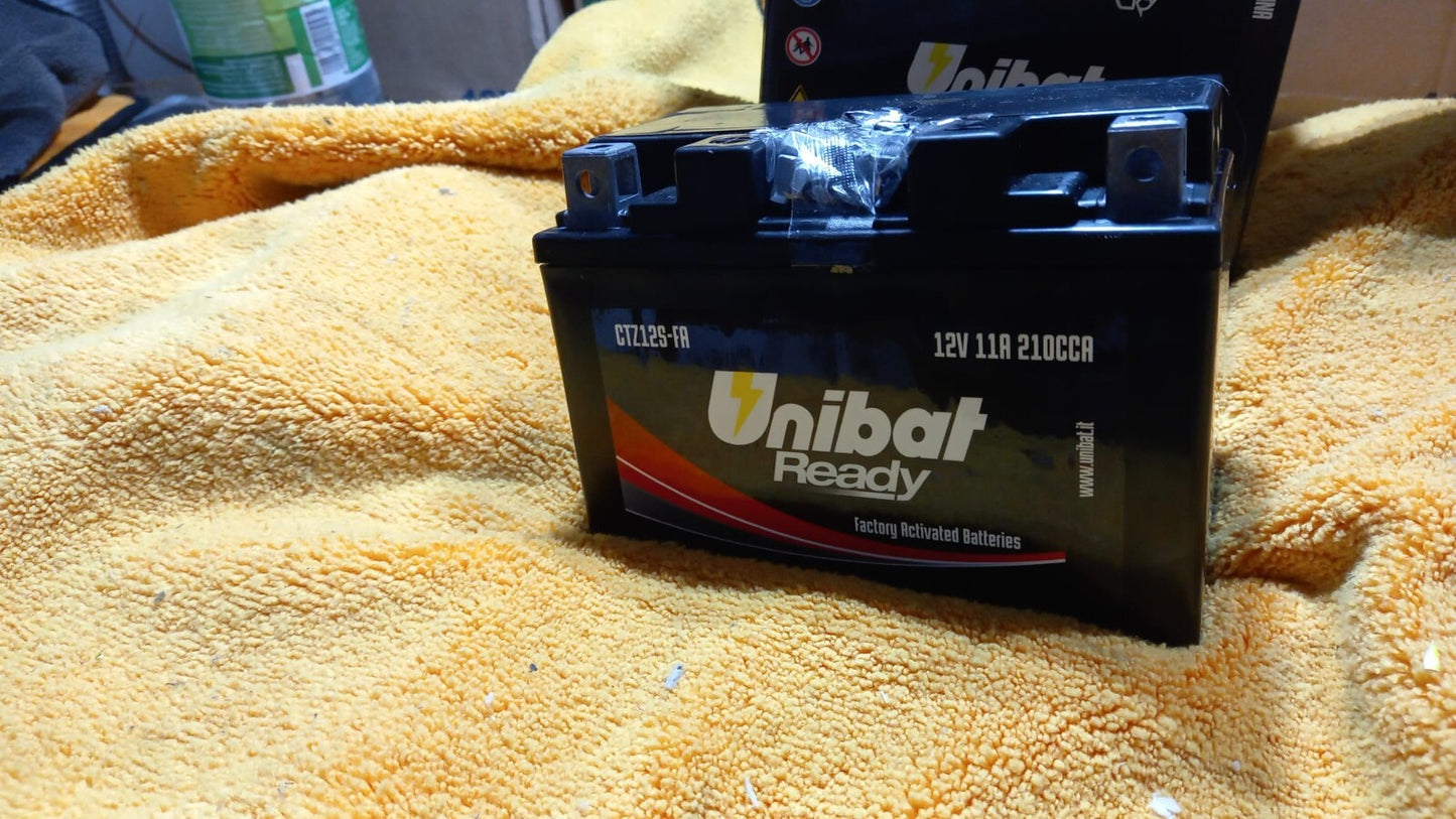 CTZ12SFA UNIBAT BATTERIA HONDA.APRILIA-YAMAHA T-MAX XP500F 530