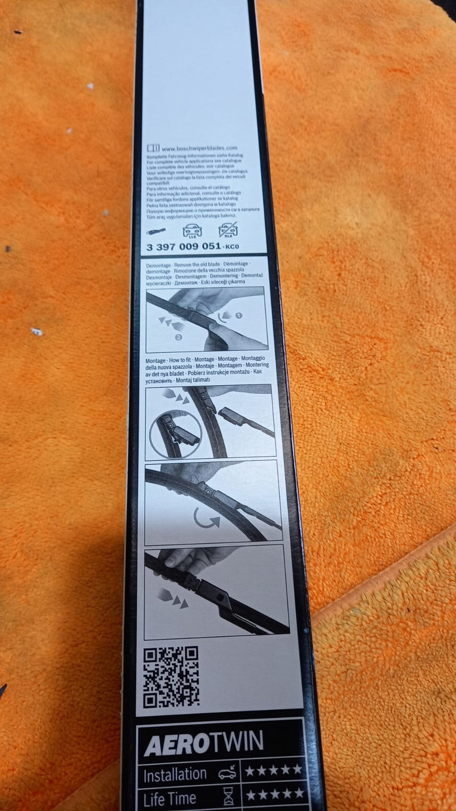 3397009051 SPAZZOLE TERGICRISTALLO BOSCH A051S SKODA FABIA
