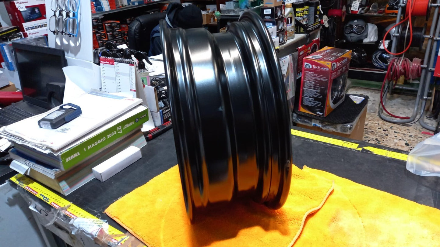 CERCHIO IN FERRO FIAT GRANDEPUNTO,PUNTO 2012 ,PUNTO EVO CERCHIO 15'' FORI 4X100