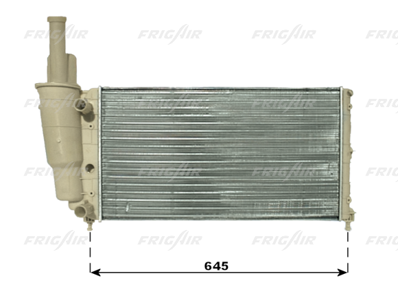 0104.3004  FRIGAIR RADIATORE ACQUA FIAT PUNTO 55-60-75  LANCIA Y