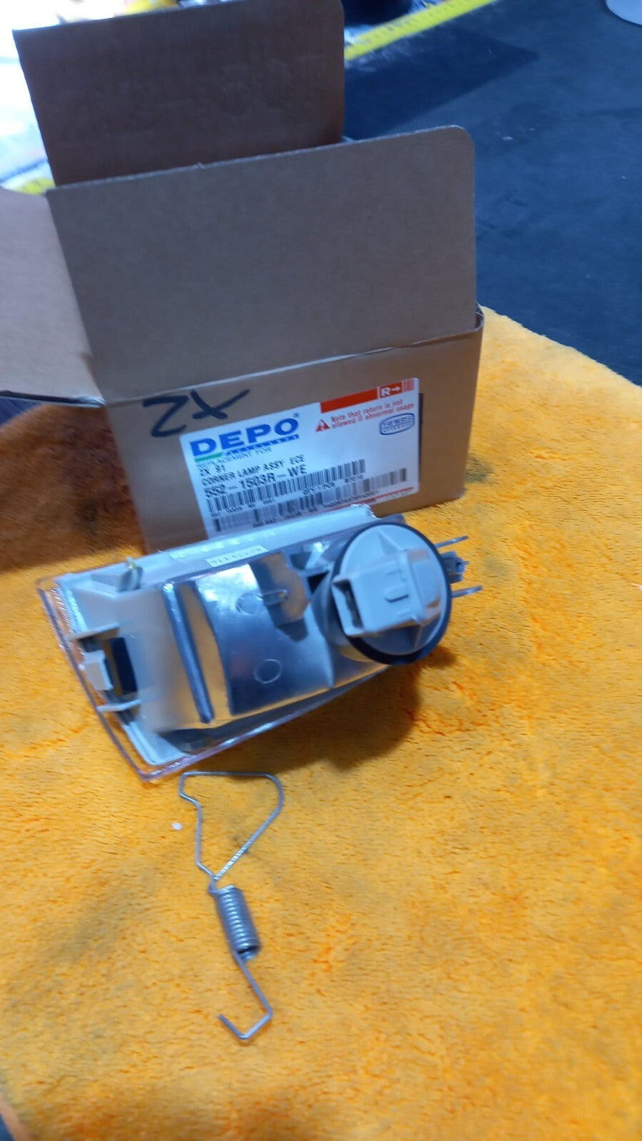 FANALE FRECCIA ANTERIORE DX DESTRA CITROEN ZX DAL 1991 IN POI