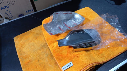 COVER CALOTTE CROMATE  RETROVISORE SPECCHIO RENAULT CLIO DAL 2005 IN POI