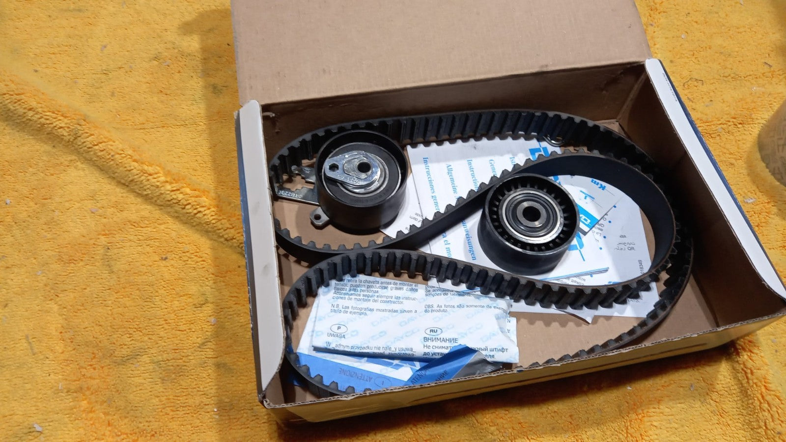 DAYCO KTB914 KIT DISTRIBUZIONE C3 1.6HDI 09=PEUGEOT 1.6HDI