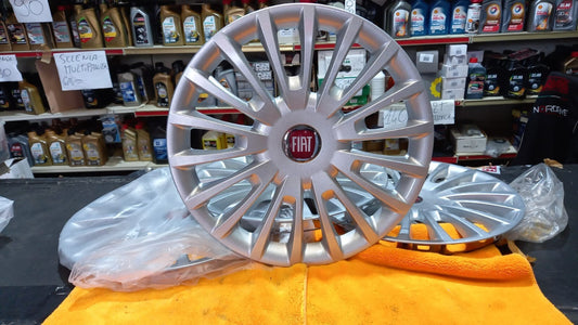 KIT 4 COPPE COPRICERCHI PER FIAT CROMA TUTTE DAL 2007 IN POI  CON CERCHIO 16''