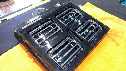 COVER GRIGLIE CROMATE INTERNE BOCCHETTE ARIA VOLKSWAGEN GOLF 5 TUTTE