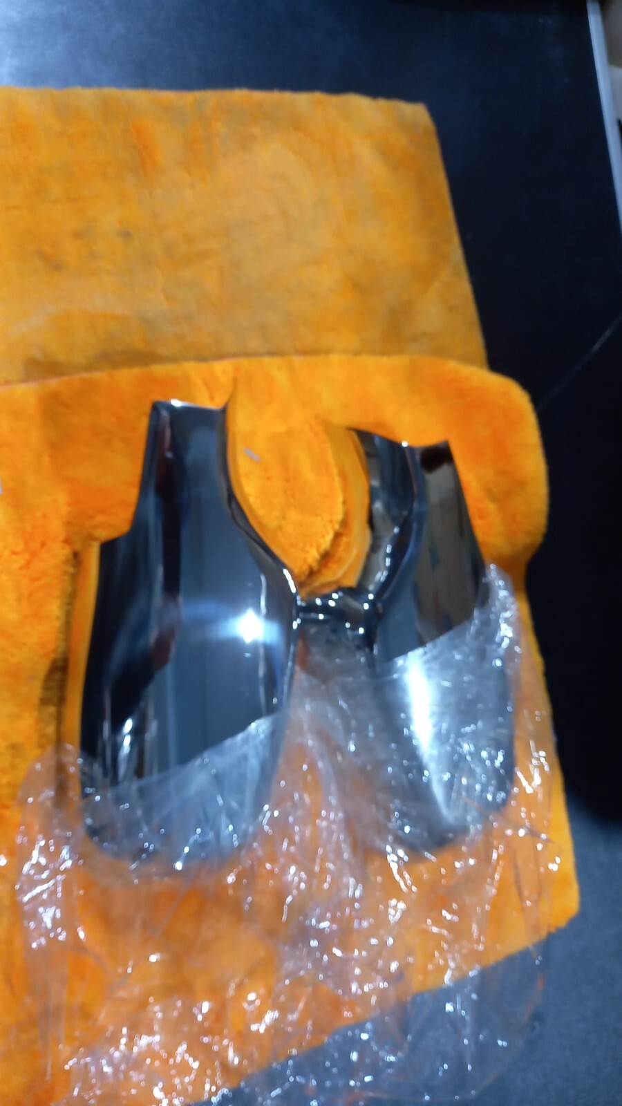 COVER CALOTTE CROMATE  RETROVISORE SPECCHIO RENAULT CLIO DAL 2005 IN POI