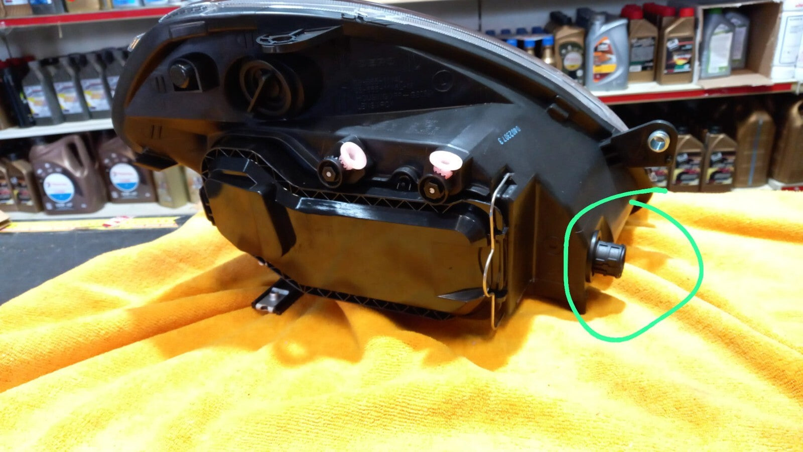 FARO FANALE PROIETTORE SX SINISTRO LANCIA YPSILON 2006 IN POI CON PRESA LATERALE