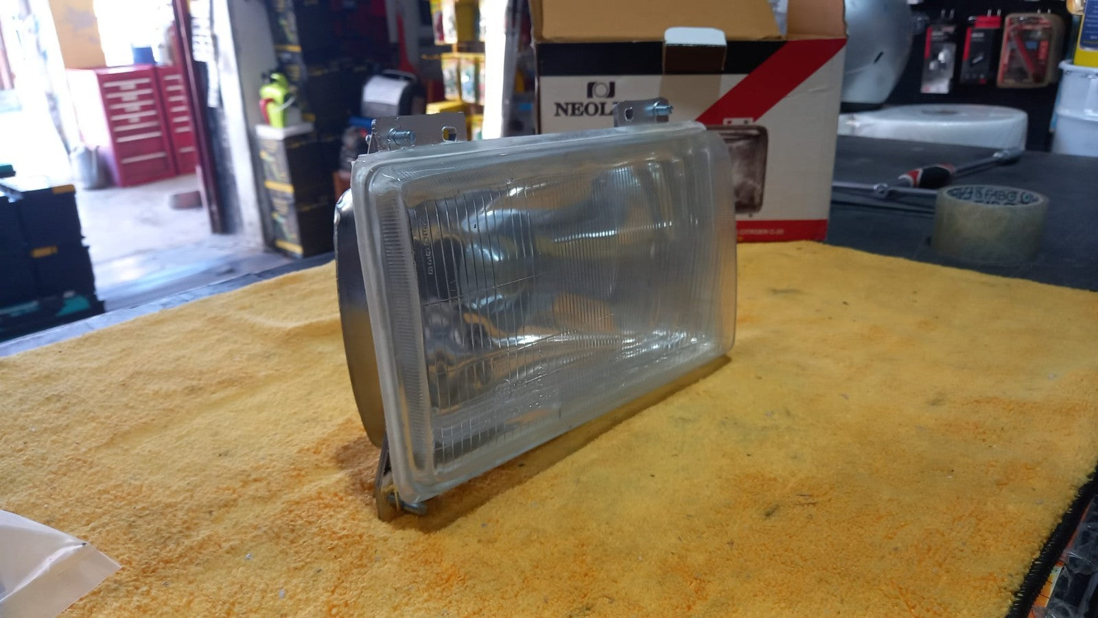 FARO FANALE PROIETTORE SX SINISTRO FIAT DUCATO DAL 1984 AL 1994