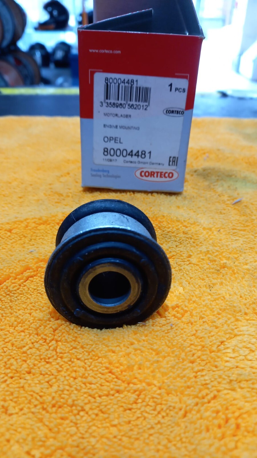 SUPPORTO ASSALE CORTECO 80004481 SILENTBLOCK TRAVERSA MOTORE OPEL  ASTRA ,ZAFIRA