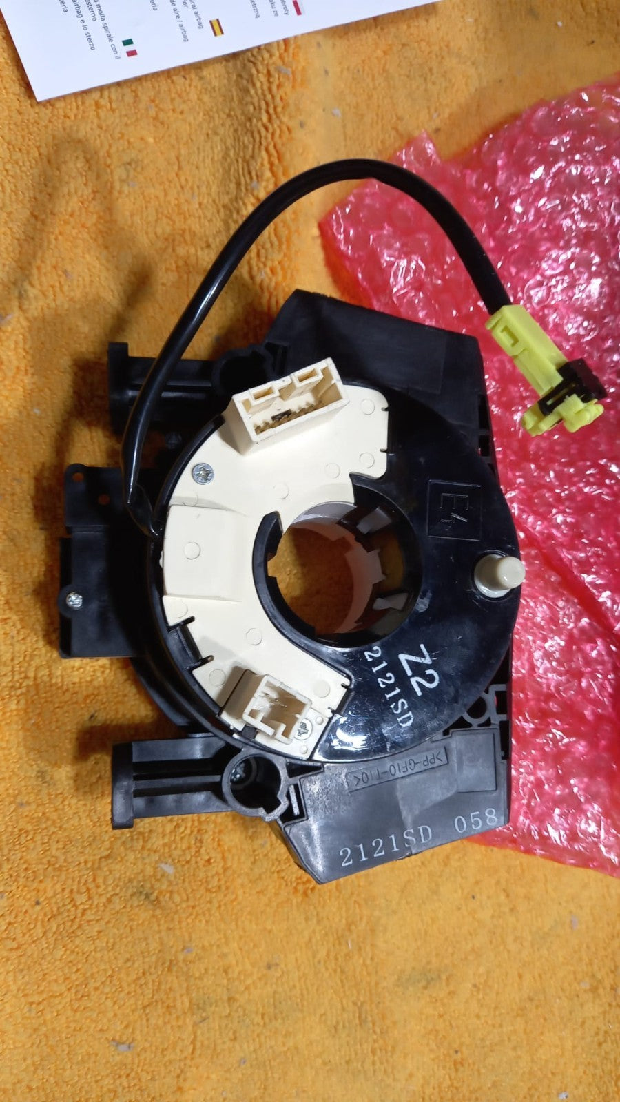 B5567BH00A=25567EB60A=25567BH00A Molla spiroelicoidale, Airbag NTY eas-ns-002