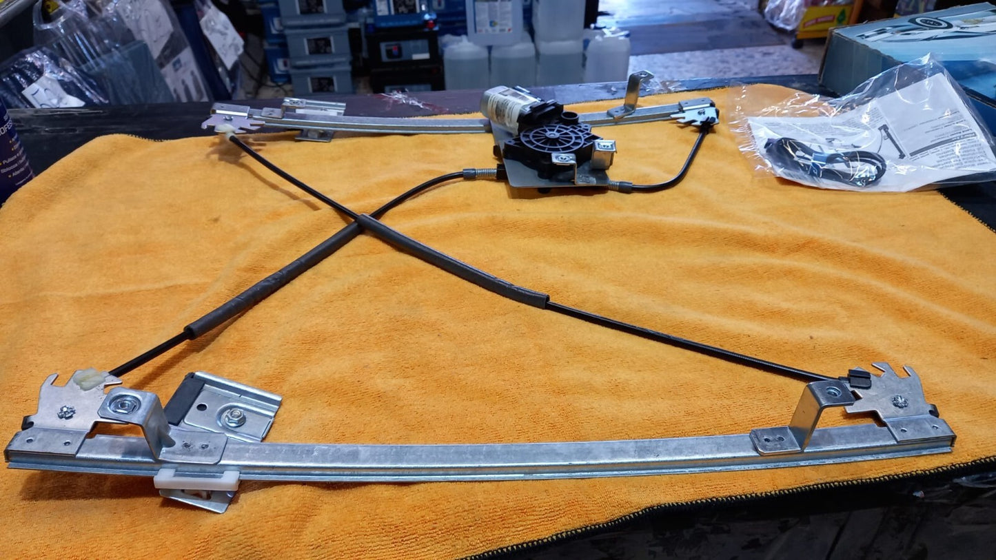 KIT ALZAVETRO-CRISTALLO ANTERIORE SX SINISTRO LAND ROVER FREELANDER DAL 1998 POI