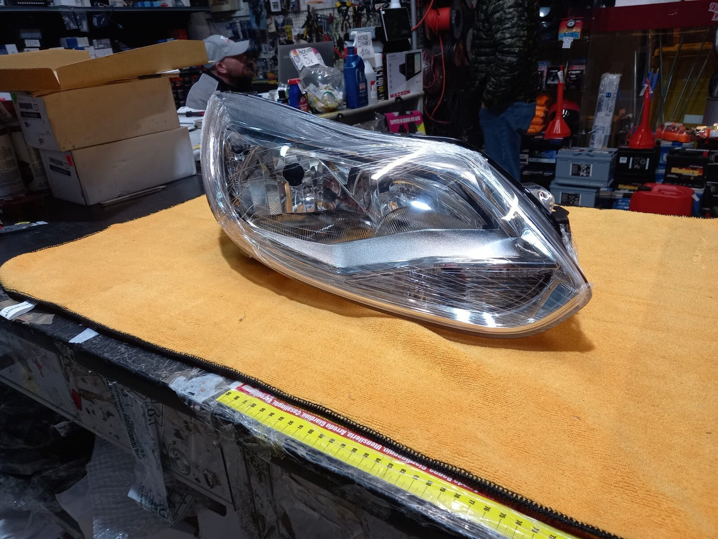 FARO,FANALE,PROIETTORE,DX DESTRO FORD FOCUS DAL 2011 AL 2013 PARABOLA CROMATA