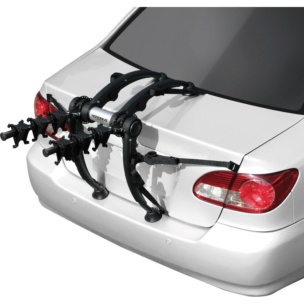 N50010 PORTABICI POSTERIORE PER AUTO,SUV,BERLINA TRASPORTA 3 BICI BICICLETTE