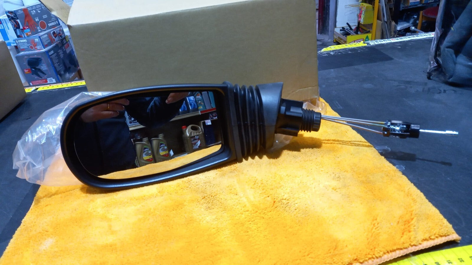 SPECCHIO RETROVISORE SX SINISTRO PER FIAT PUNTO DAL 1999 IN POI