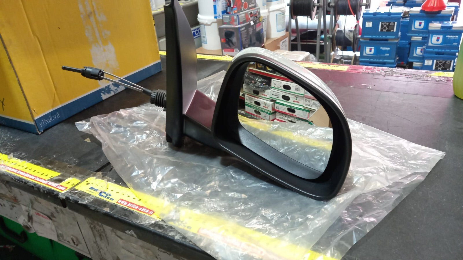 SPECCHIO RETROVISORE DX DESTRO CON PRIMER FIAT PANDA DAL 2009 AL 2012