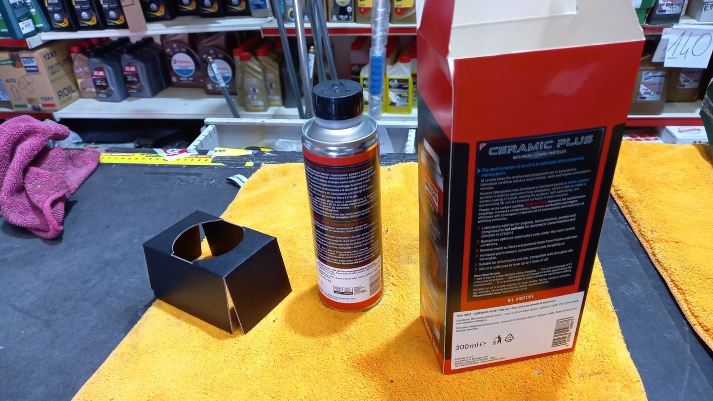 ADDITIVO OLIO CERAMICO AREXON UTILIZZABILE PER MOTORI A BENZINA E DIESEL