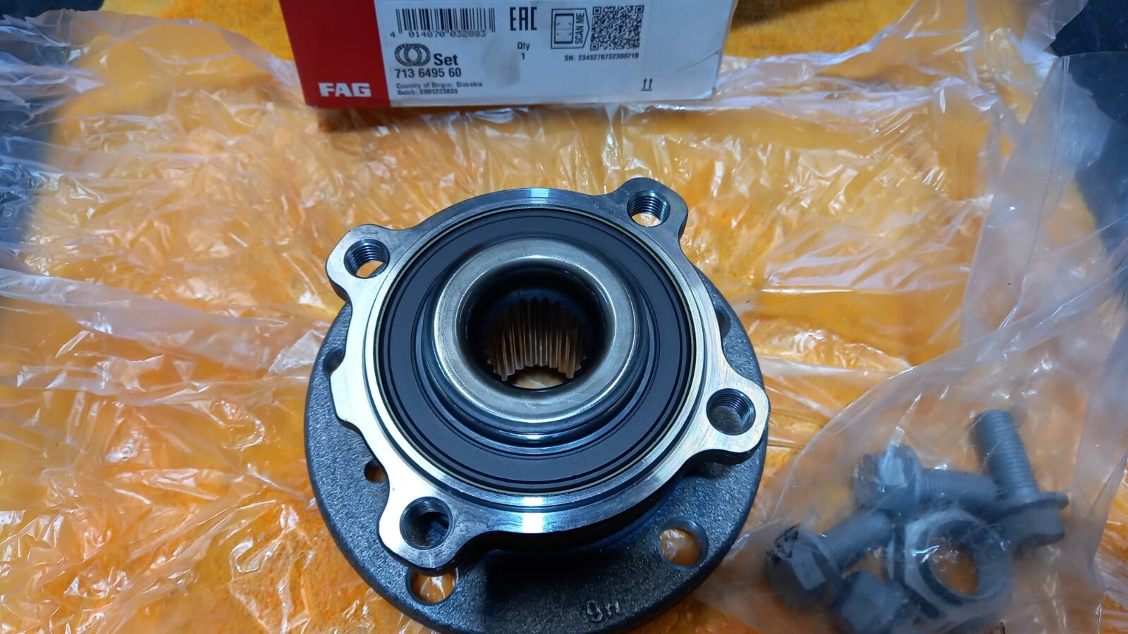 FAG 713649560 KIT CUSCINETTO MINI COUNTRYMAN DAL 2011 IN POI