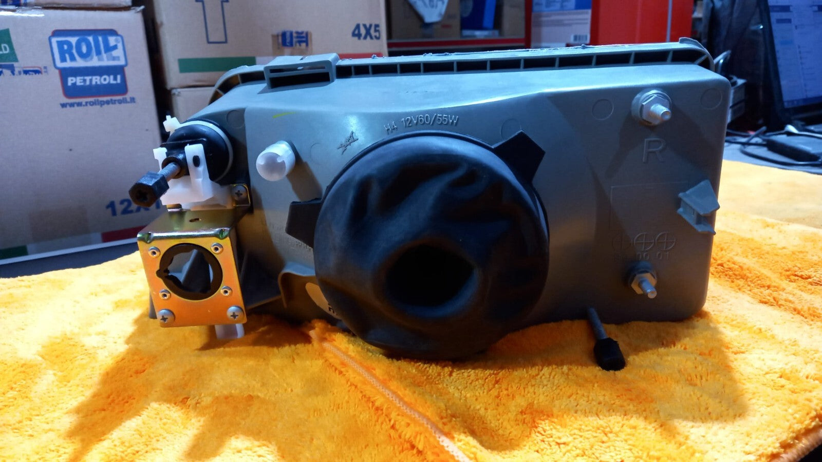 FARO PROIETTORE DX DESTRO FIAT  DUCATO 1994 A  2002 =JUMPER=BOXER