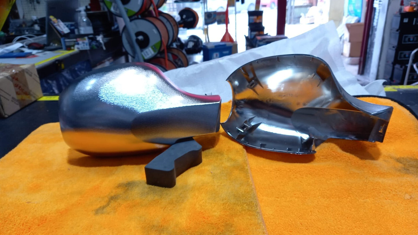 KIT CALOTTE EFFETTO CROMATO BRIMETAL PER RENAULT TWINGO DAL 2007 IN POI