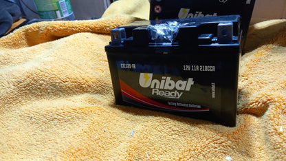 CTZ12SFA UNIBAT BATTERIA HONDA.APRILIA-YAMAHA T-MAX XP500F 530