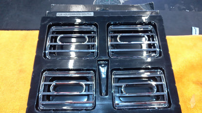 COVER GRIGLIE CROMATE INTERNE BOCCHETTE ARIA VOLKSWAGEN GOLF 5 TUTTE
