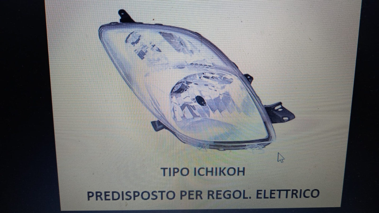 FARO ,PROIETTORE, FANALE, SX  SINISTRO TOYOTA YARIS DAL 2006 AL 2008 MOD ICHIKOH