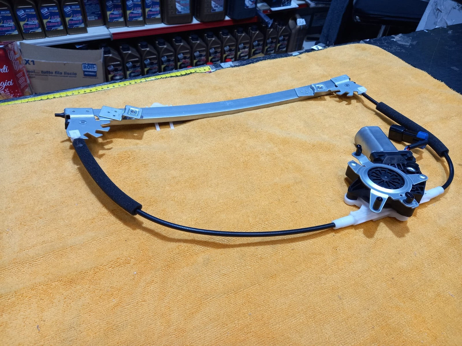 KIT ALZAVETRO-CRISTALLO ANTERIORE SX SINISTRO FIAT PANDA DAL 2003 IN POI