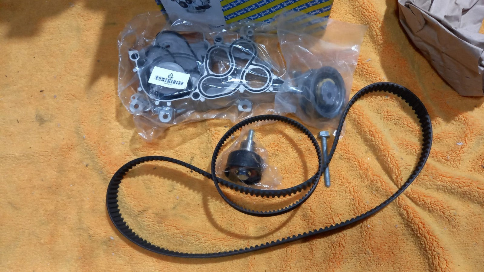 SNR KDP457.752 Kit cinghia distribuzione, pompa acqua AUDI-SEAT-SKODA-VOLKSWAGEN