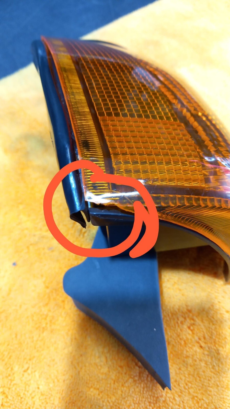 FANALE FRECCIA ANTERIORE ARANCIO DX DESTRO FIAT TIPO 1988 AL 1993