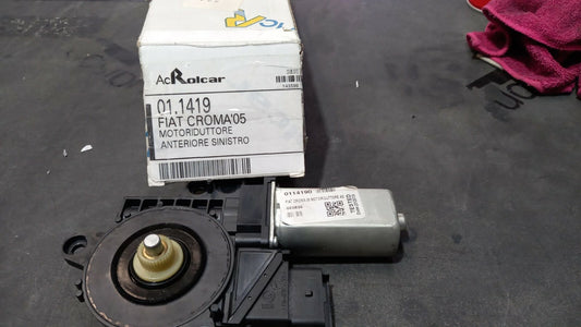 MOTORINO ALZAVETRO -ALZACRISTALLO ANTER. SX SINISTRO  FIAT CROMA DAL 2005 IN POI