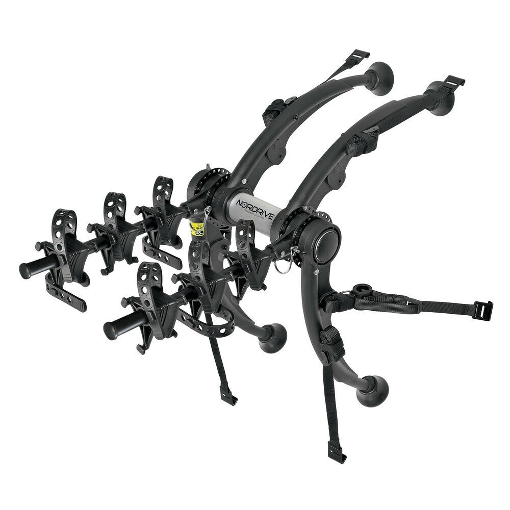 N50010 PORTABICI POSTERIORE PER AUTO,SUV,BERLINA TRASPORTA 3 BICI BICICLETTE