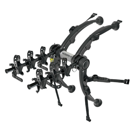 N50010 PORTABICI POSTERIORE PER AUTO,SUV,BERLINA TRASPORTA 3 BICI BICICLETTE