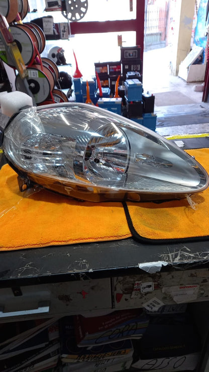FANALE FARO  ANTERIORE SX SINISTRO FIAT GRANDE PUNTO DAL 2005 IN POI PRESA VIOLA
