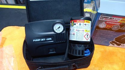 KIT RIPARAGONFIAGOMME, RIPARA PNEUMATICI,FORATURE,AUTO ,SUV ,CARAVAN ,