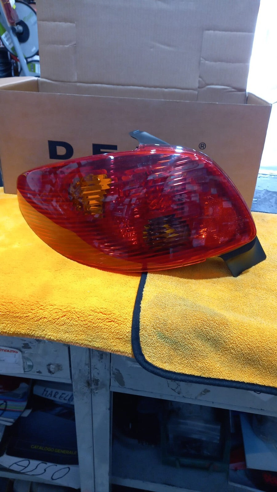 FANALE POSTERIORE SX SINISTRO  ROSSO PEUGEOT  206 05/03 03/09 3/5P