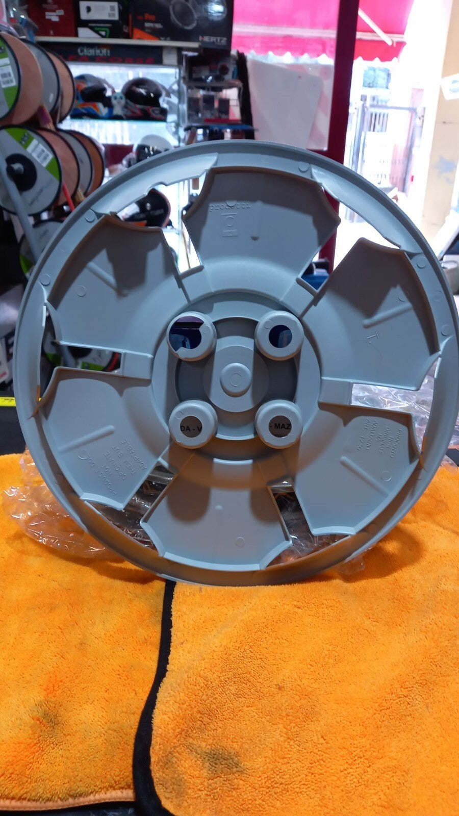 KIT 4 QUATTRO  COPPE COPRICERCHI RUOTA FIAT PANDA DAL 2003 IN POI CERCHIO 13''