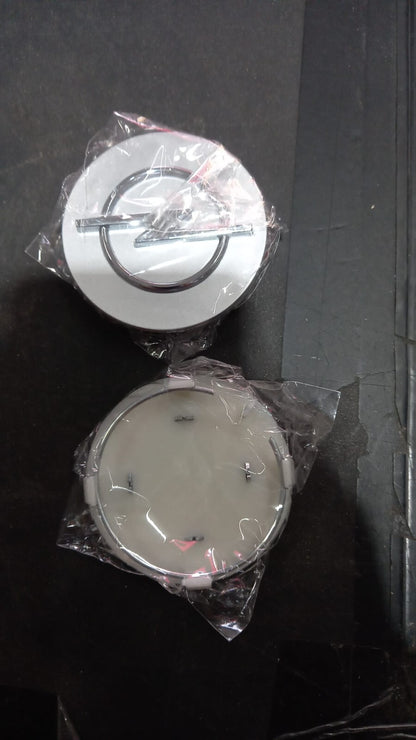 kit 4  Coppette Coprimozzo  OPEL 64mm e 60mm interno ASTRA CORSA ZAFIRA, INSIGNA