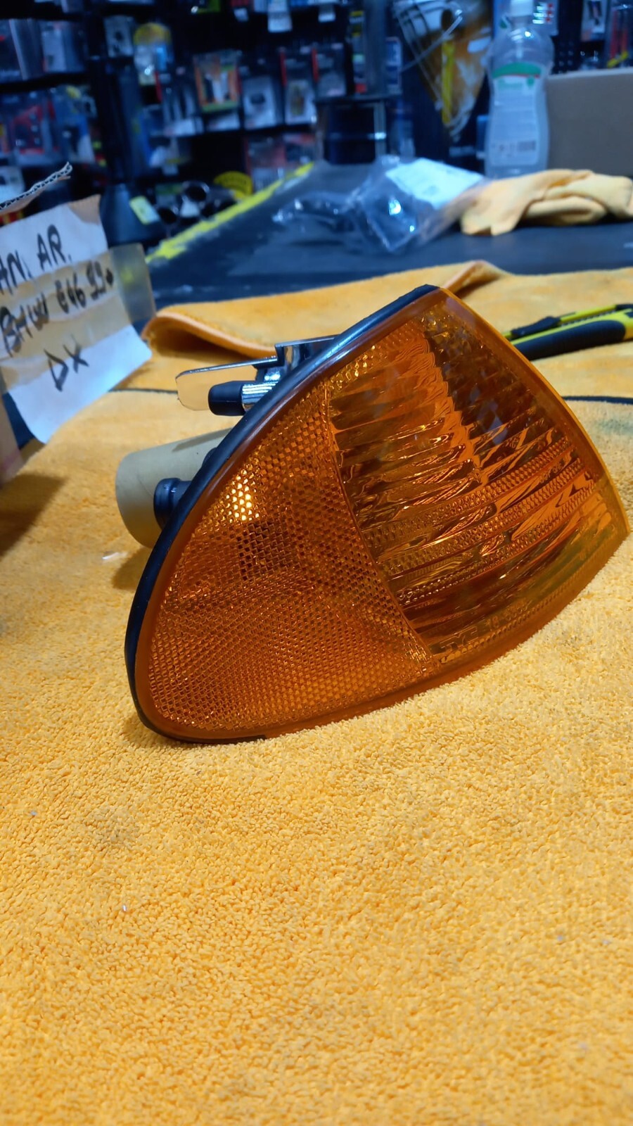 BMW SERIE 3 E46 FANALE FRECCIA ANTERIORE DX (DESTRO) ARANCIO 98 2001