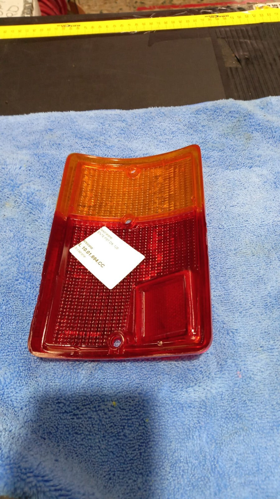GEMMA TRASPARENTE DX DESTRA FANALE POSTERIORE FIAT 126 TUTTI ITIPI