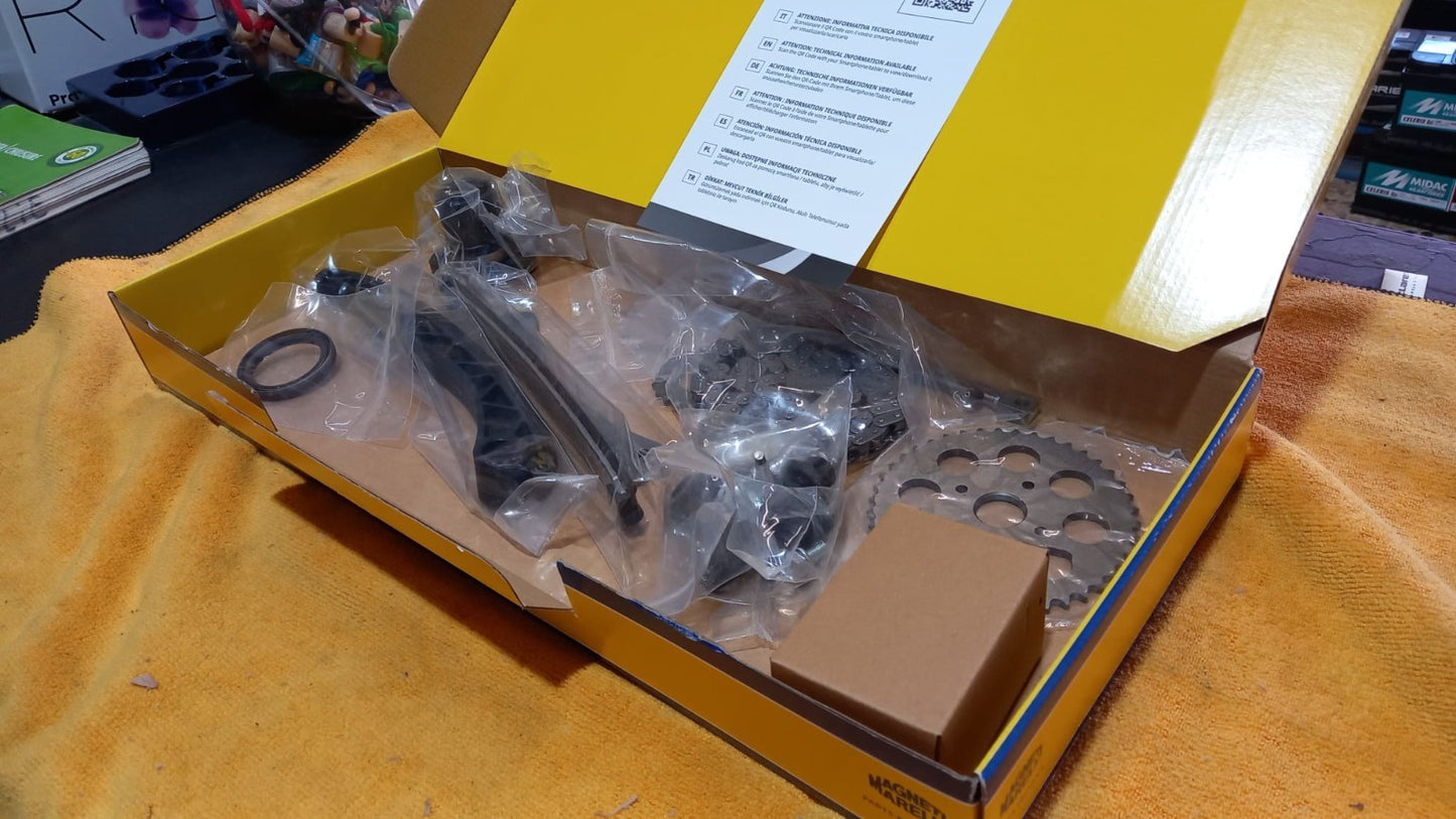 MCK0102 KIT DISTRIBUZIONE FIAT -ALFA- LANCIA-OPEL 1.3D MJT - (14PZ) 341500000102