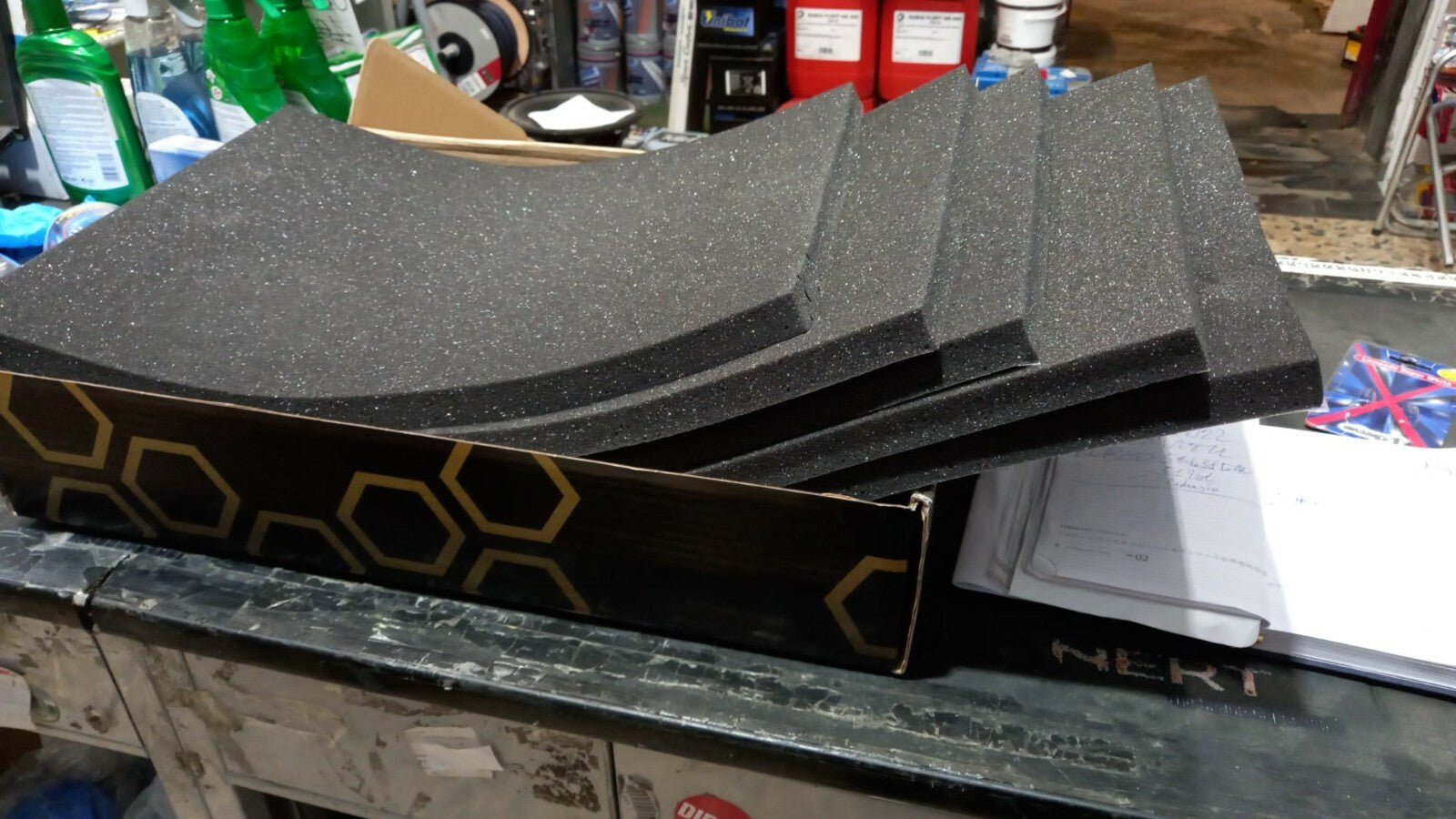 INSONORIZZANTE E ISOLANTE TERMICO STP GOLD  5 PEZZI DA 37,5 X500X 20 