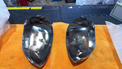 COPRISPECCHI CALOTTE CROMATE FIAT GRANDE PUNTO ,PUNTO ,PUNTO EVO,TUTTE DAL 2005 