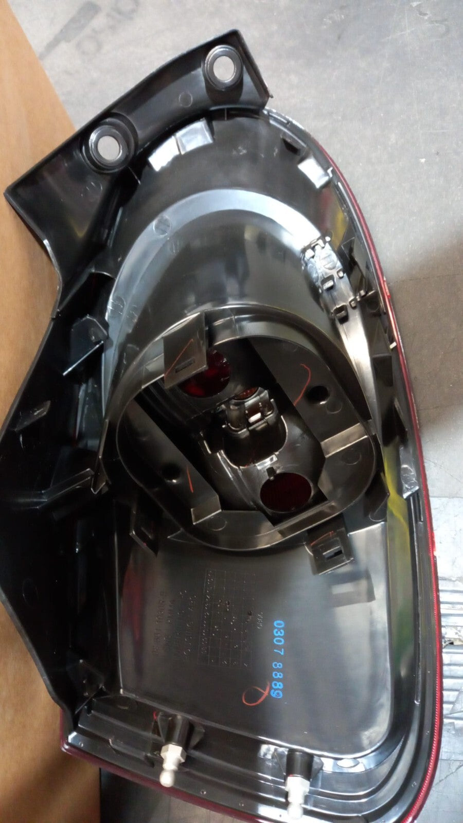 FANALE POSTERIORE SX SINISTRO PER FIAT FIORINO ,QUBO,NEMO, BIPPERDAL 2007 IN POI