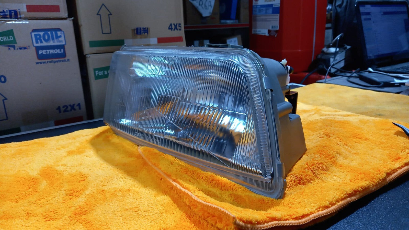 FARO PROIETTORE DX DESTRO FIAT  DUCATO 1994 A  2002 =JUMPER=BOXER