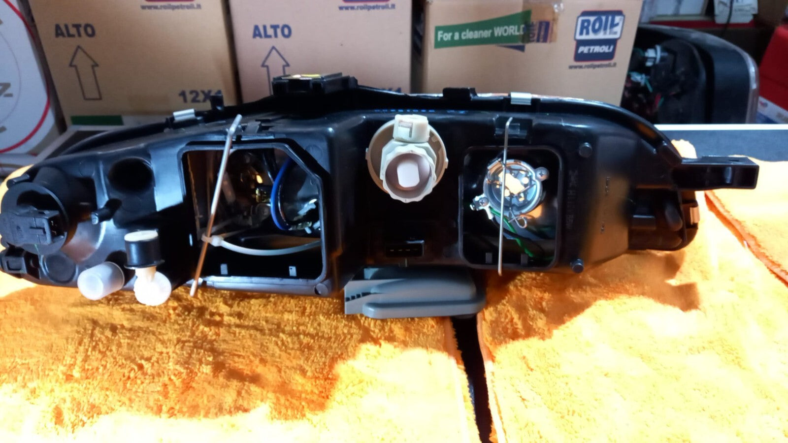 FARO PROIETTORE SX SINISTRO FIAT BRAVO =BRAVA 1995 IN POI