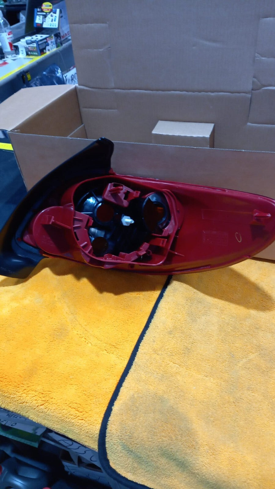 FANALE POSTERIORE SX SINISTRO  ROSSO PEUGEOT  206 05/03 03/09 3/5P