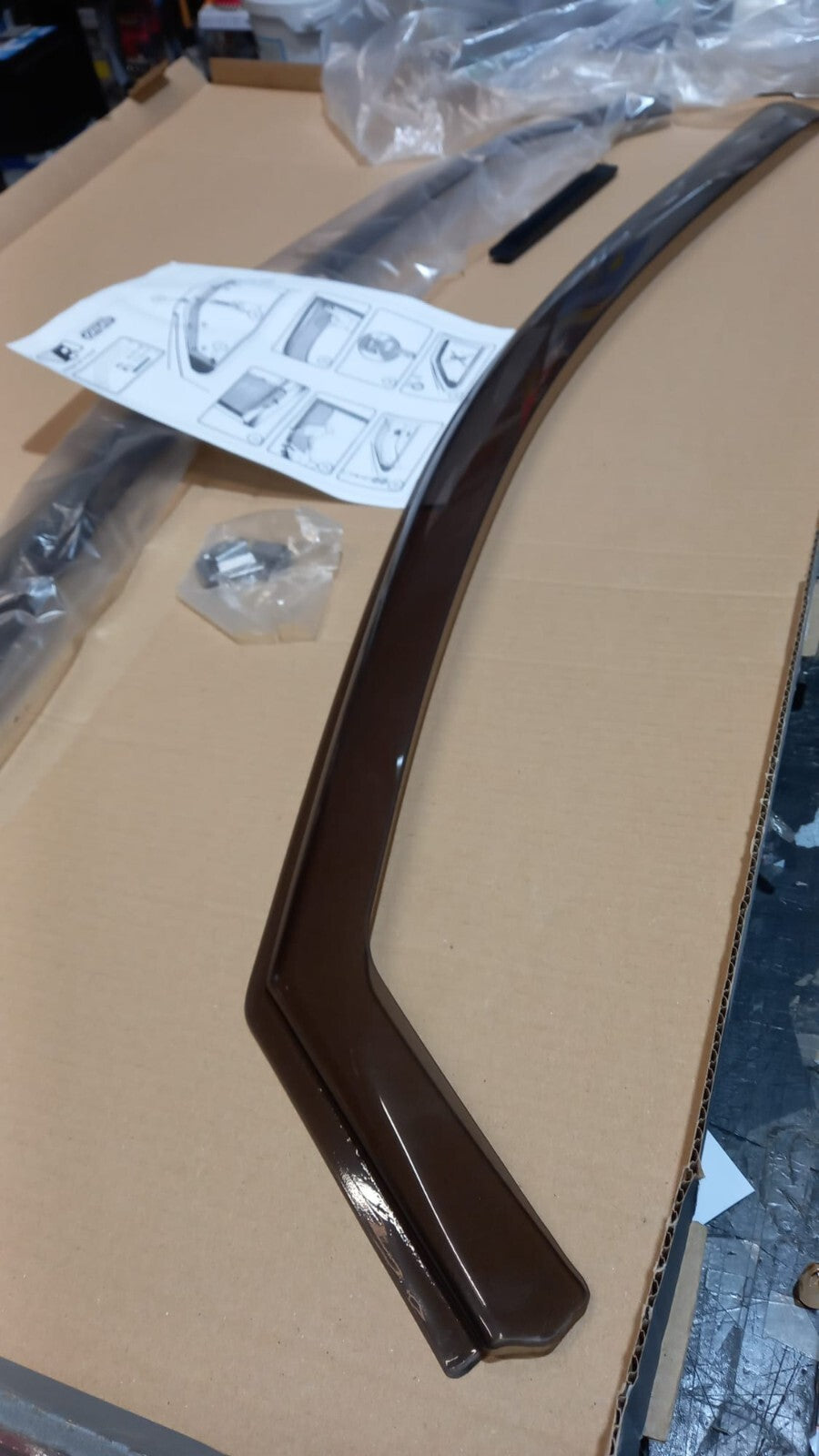 12422 FARAD KIT DEFLETTORI D'ARIA ANTITURBO NISSAN MICRA 3 PORTE  2003  AL 2010